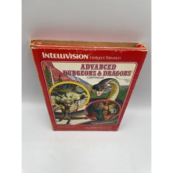 Advanced Dungeons & Dragons (Intellivision, 1983) Complete In Box - Fast Ship! - Picture 2 of 9